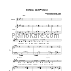 Ноты Idina Menzel - Perfume And Promises - предпросмотр