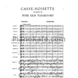 Ноты П. Чайковский - Балет "Щелкунчик" (Партитура, Op. 71) - предпросмотр