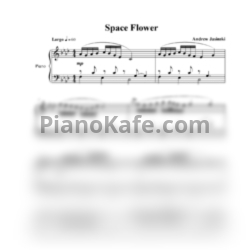 Ноты Andrew Jasinski - Space flower - предпросмотр