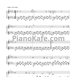 Ноты Nils Frahm - Ambre - предпросмотр