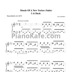 Ноты Zez Confrey - Moods of a New Yorker 1 (Suite). I at dusk
