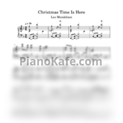 Ноты Vince Guaraldi, Lee Mendelson - Christmas time is here
