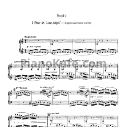 Ноты Claude Debussy - 12 этюдов - предпросмотр