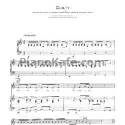 Ноты Barbara Streisand - Guilty - предпросмотр