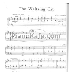 Ноты Leroy Anderson - The Waltzing Cat - предпросмотр