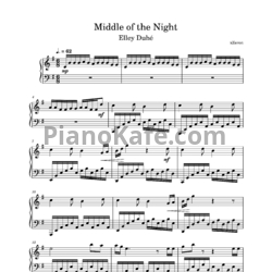 Ноты Elley Duhé - Middle of the Night - предпросмотр