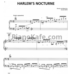 Ноты Alicia Keys - Harlem's nocturne - предпросмотр