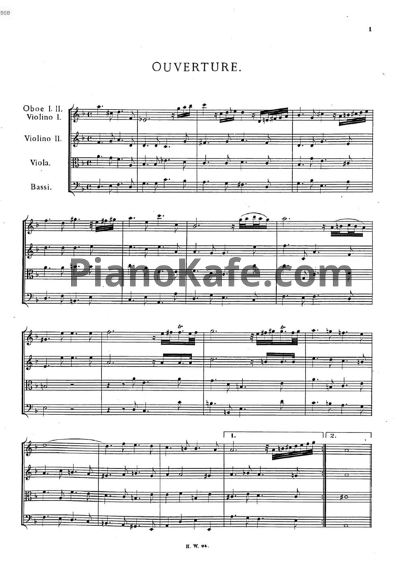 Ноты Георг Гендель - Опера "Деидамия" (HWV 42) - PianoKafe.com