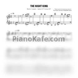 Ноты Ramin Djawadi - The night king (NikitaSXB cover) - предпросмотр