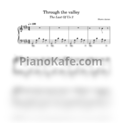 Ноты Shawn James - Through the valley - предпросмотр