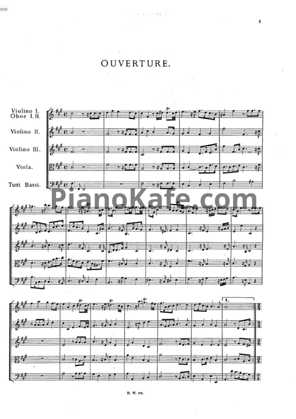 Ноты Георг Гендель - Опера "Орландо" (HWV 31) - PianoKafe.com