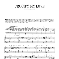 Ноты X Japan - Crucify my love - предпросмотр