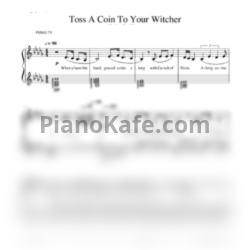 Ноты Sonya Belousova, Giona Ostinelli - Toss a coin to your witcher - предпросмотр