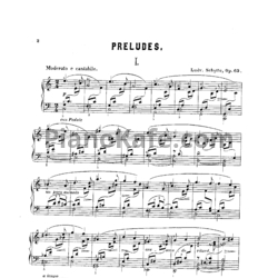 Ноты Людвиг Шитте - Die Schule de modernen Klavierspiels (Op. 174) - предпросмотр