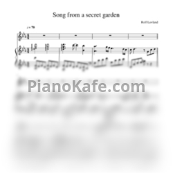 Song from a secret garden перевод