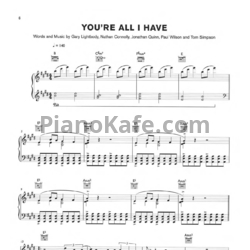 Ноты Snow Patrol - Eyes open (Книга нот)