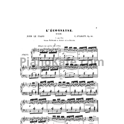 Ноты Камиль Стамати - L'écossaise (Op. 29) - предпросмотр