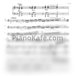 Ноты Леонид Левашкевич - Цыганская рапсодия (Клавир) - предпросмотр