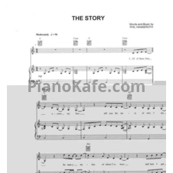 Ноты Brandi Carlile - The story - предпросмотр