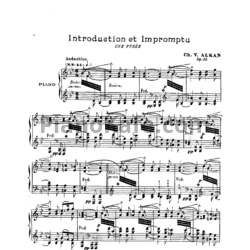 Ноты Шарль Алькан - Une Fusée (Op. 55) - предпросмотр