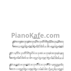 Ноты Генри Пёрселл - Чакона соль минор (ZT680) - предпросмотр