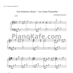 Ноты Michiru Oshima - The alchemic world (Two years thereafter)