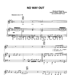 Ноты LeAnn Rimes - No way out - предпросмотр