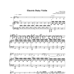 Ноты Lindsey Stirling - Electric daisy - предпросмотр