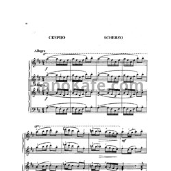 Ноты Жанна Металлиди - Скерцо (для фортепиано в 4 руки) - предпросмотр