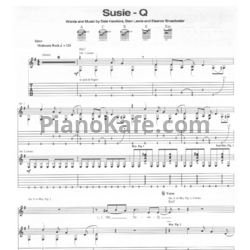 Ноты Creedence Clearwater Revival - Susie-Q