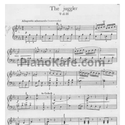 Ноты William Gillock - The juggler - предпросмотр
