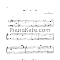 Ноты Giovanni Marradi - Sand castles - предпросмотр