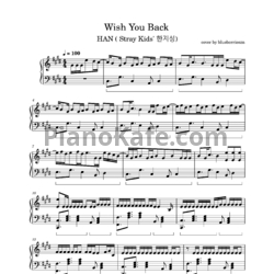 Ноты Stray Kids - Wish you back (HAN) - предпросмотр