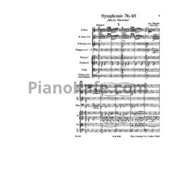 Ноты Йозеф Гайдн - Симфония №48 до мажор "Мария Терезия" (Партитура) - предпросмотр