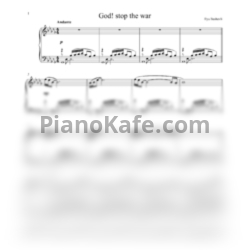 Ноты Ilya Beshevli - God! Stop the war - предпросмотр