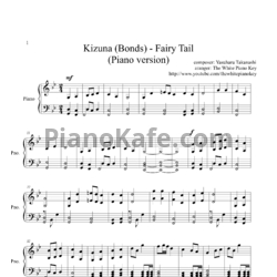 Ноты Yasuharu Takanashi - Kizuna (Bonds) - предпросмотр