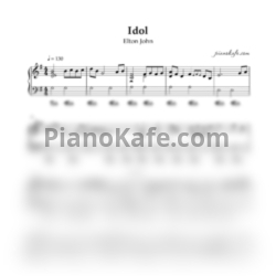 Ноты Elton John - Idol (Piano cover) - предпросмотр