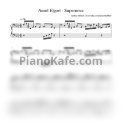 Ноты Ansel Elgort - Supernova