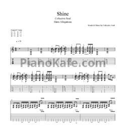 Ноты Collective Soul - Shine (2)
