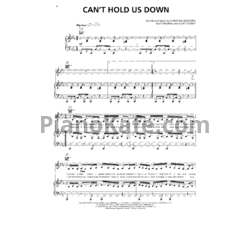 Ноты Christina Aguilera - Stripped (Книга нот) - предпросмотр