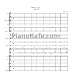 Ноты Toygar Isikli - Hala Çocuğum (Партитура и партии) - предпросмотр