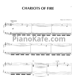 Ноты Vangelis - Chariots of fire