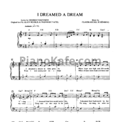 Ноты Alain Boublil & Claude-Michel Schonberg - Les Miserables (Easy piano album) - предпросмотр