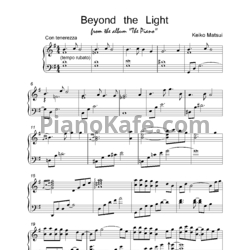 Ноты Keiko Matsui - Beyond the light - предпросмотр
