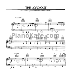 Ноты Jackson Browne - The load-out - предпросмотр