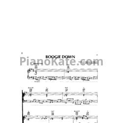 Ноты Al Jarreau - Boogie down