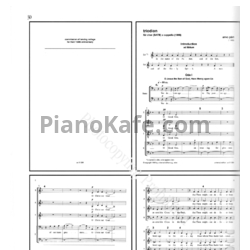 Ноты Арво Пярт - Triodion - предпросмотр