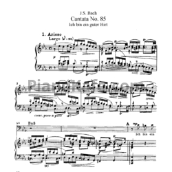 Ноты И. Бах - Кантата №85 "Ich bin ein guter hirt" (BWV 85) - предпросмотр