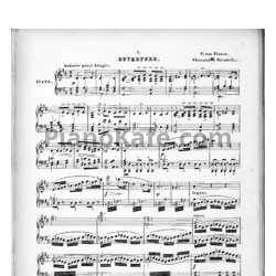 Ноты Фридрих фон Флотов - Опера "Алессандро Страделла" - предпросмотр