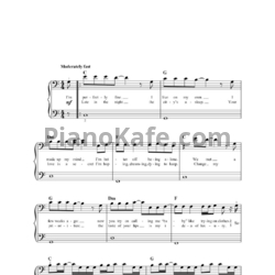 Ноты Taylor Swift - King of my heart (Версия 2) - предпросмотр